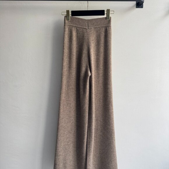 Loro Piana Classic Cable Knit Textured Cashmere Pants - Picture 1 of 6